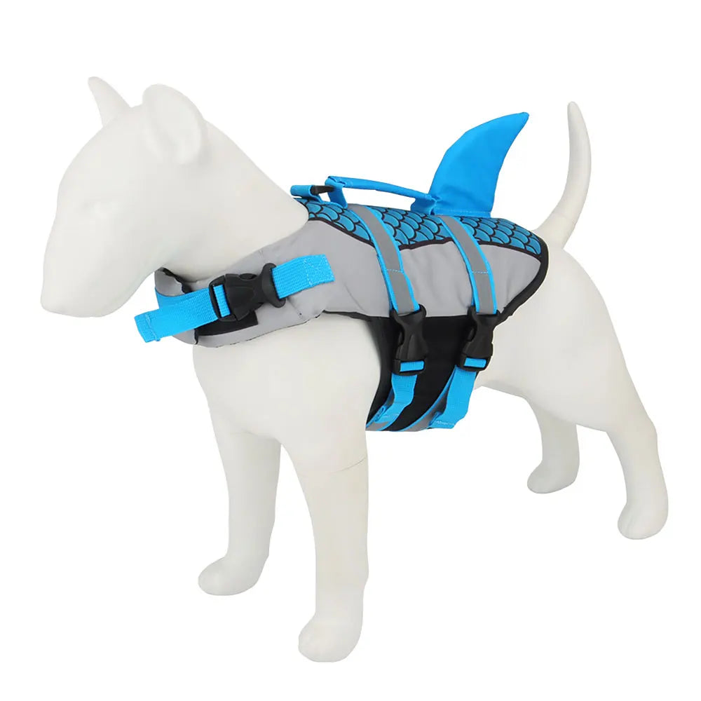 Gilet de Sauvetage Sharky — Sécurité Aquatique pour Frenchie