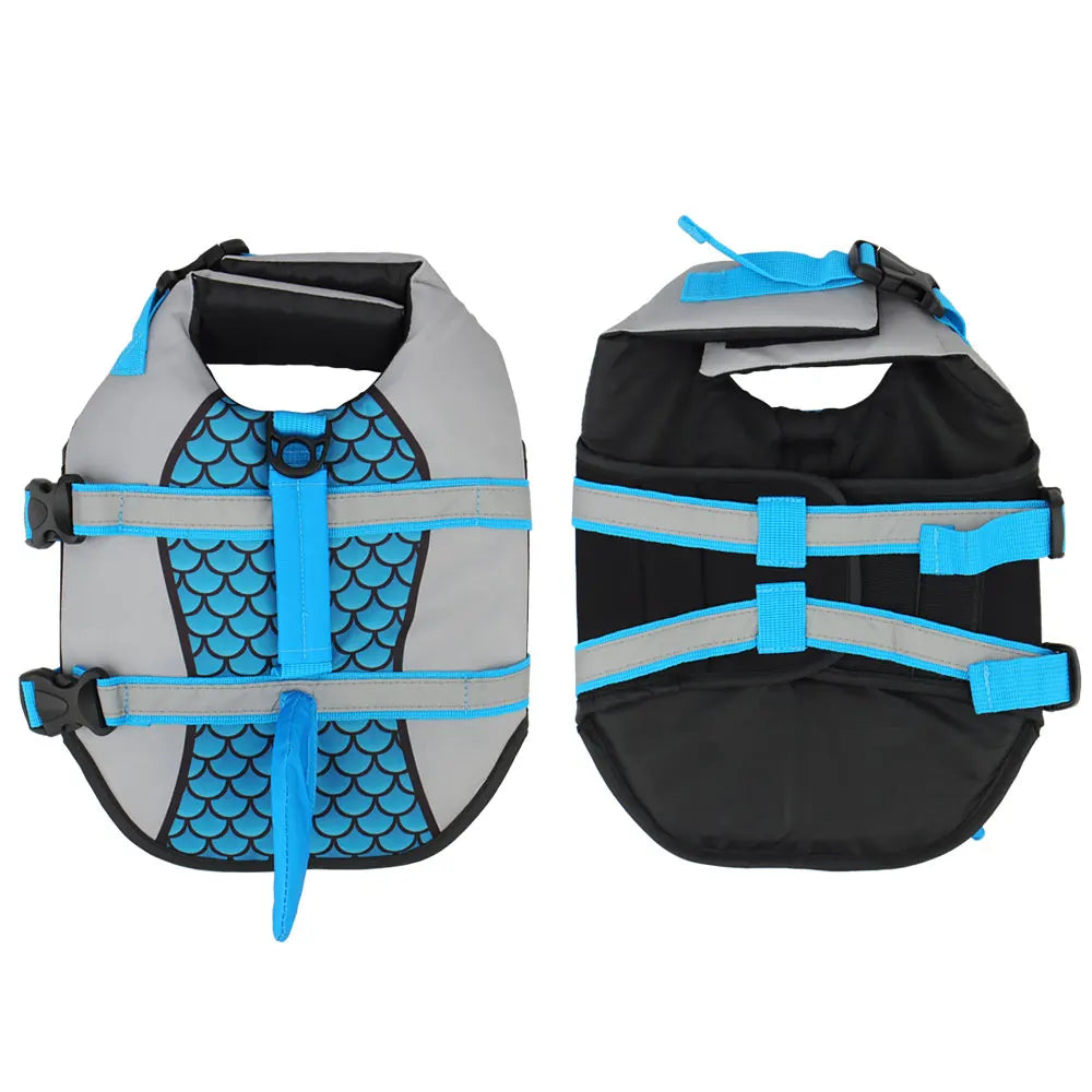 Gilet de Sauvetage Sharky — Sécurité Aquatique pour Frenchie