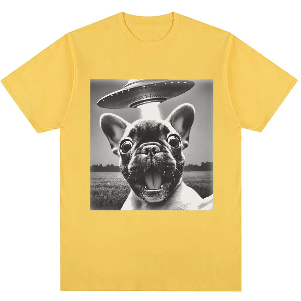 Le T-Shirt OVNI — Édition Limitée Frenchie Privé