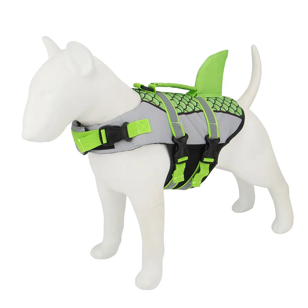 Gilet de Sauvetage Sharky — Sécurité Aquatique pour Frenchie